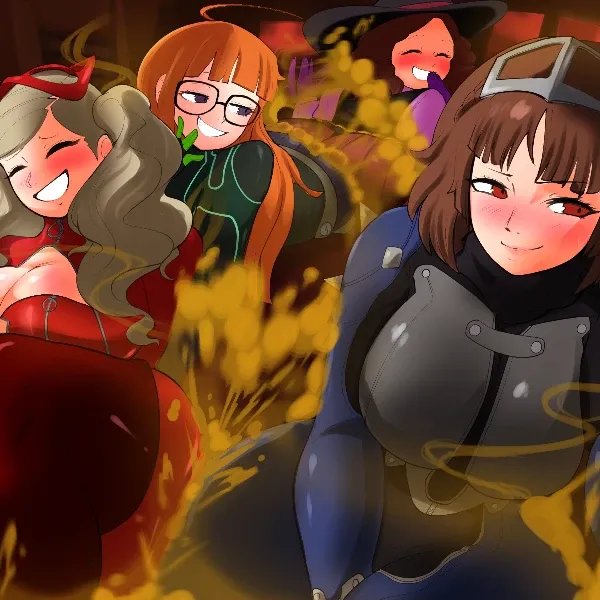 The Phantom Thief Ladies Hotbox the Mona Van